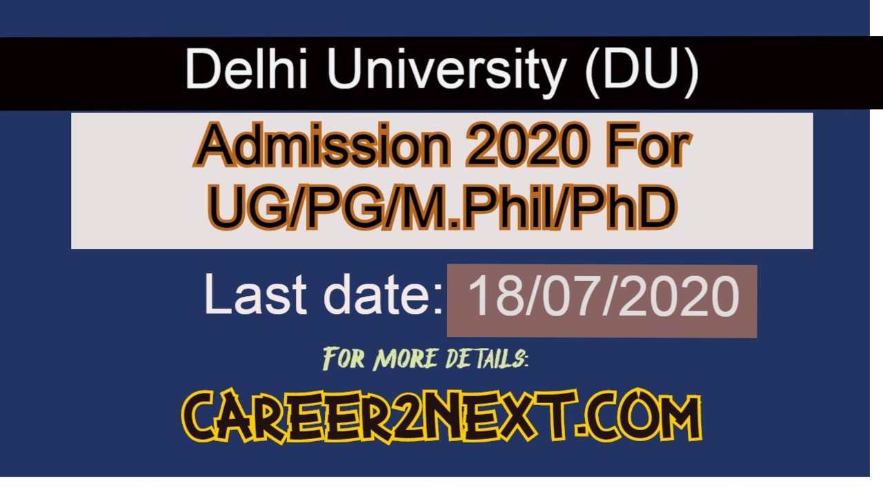 Delhi-University-DU-Admission-2020