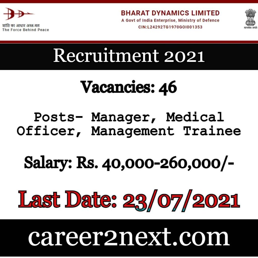 Bharat Dynamics Limited 天下影院 2021