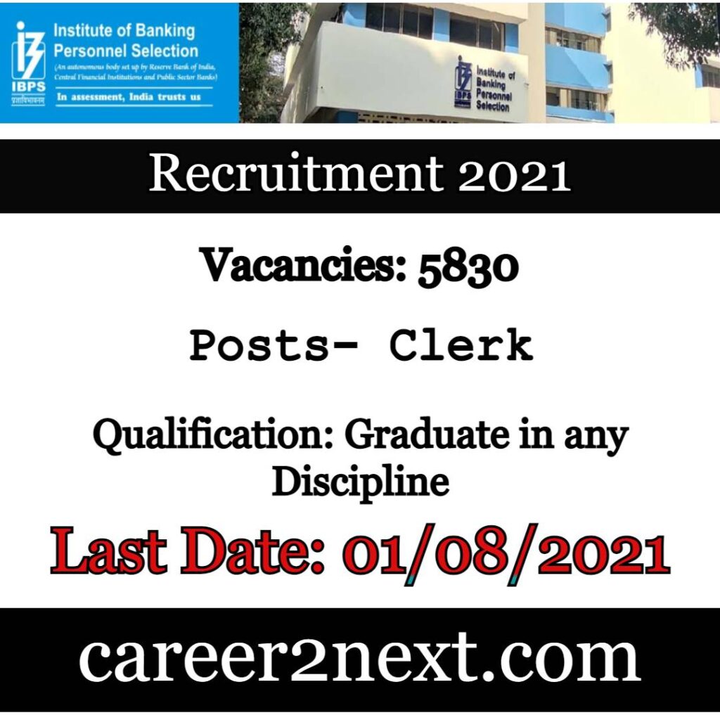 IBPS Clerk 满员电车 2021