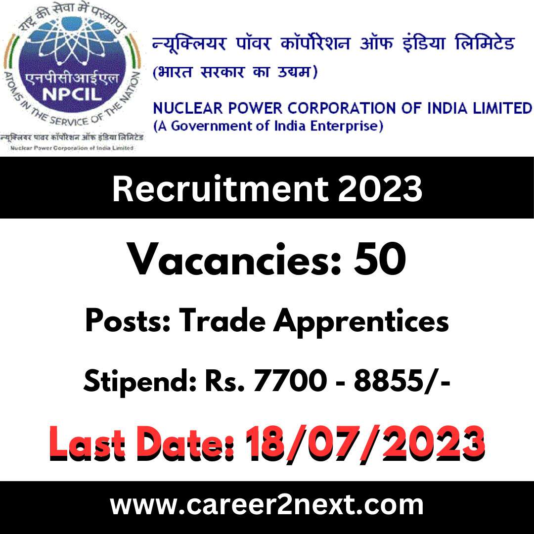 NPCIL Apprentice 一本大道在线无码一区 2023