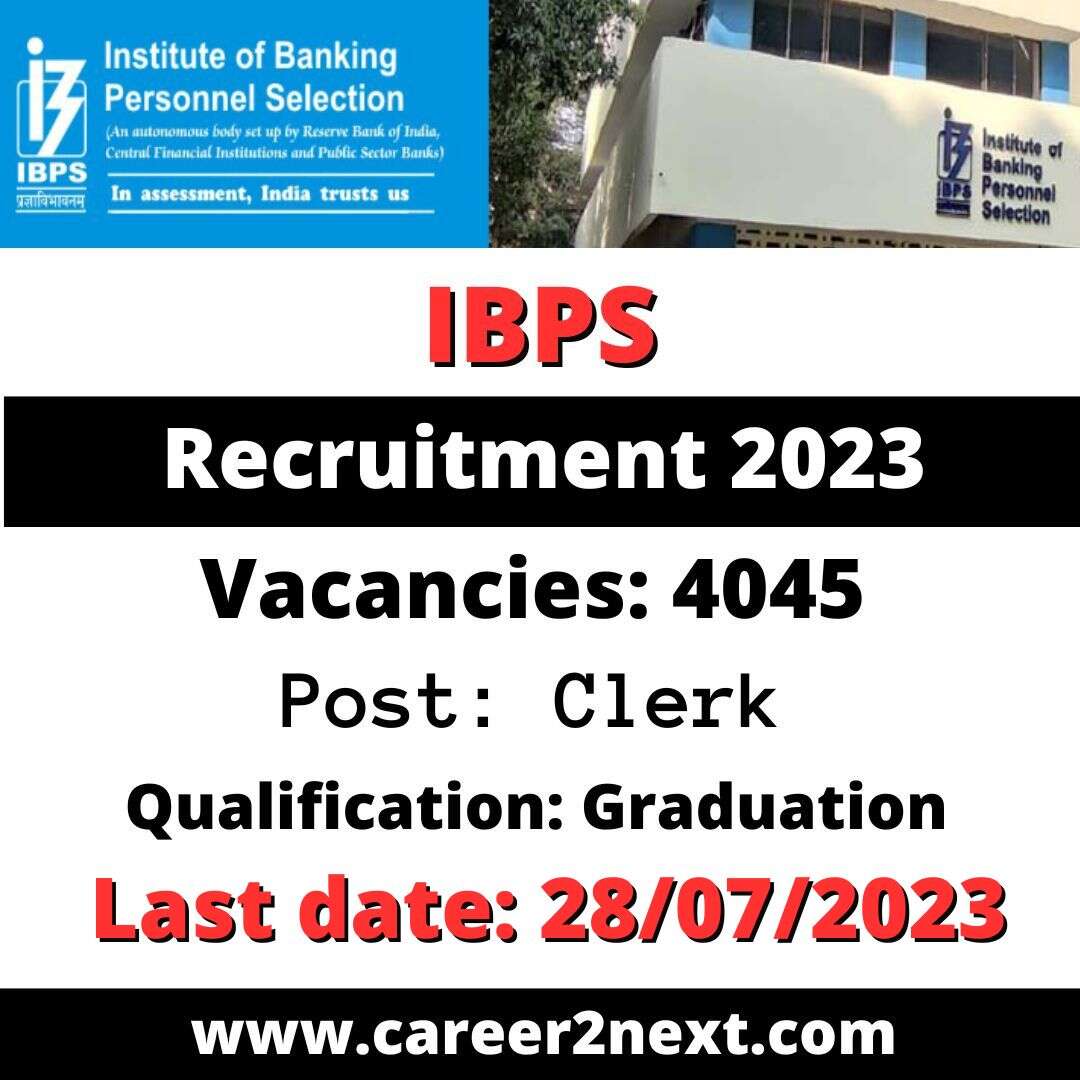 IBPS Clerk 1111 2023