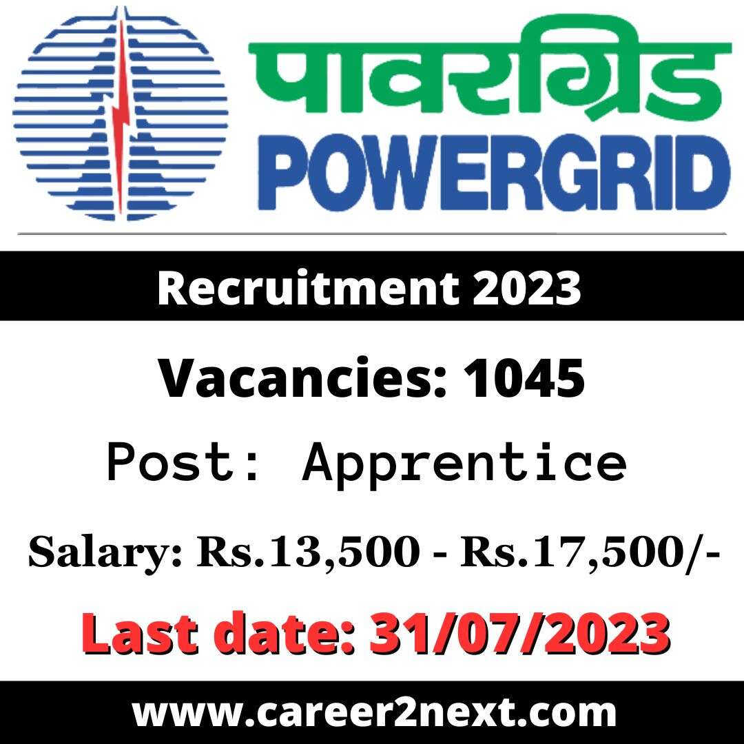 PGCIL Apprentice avav 2023